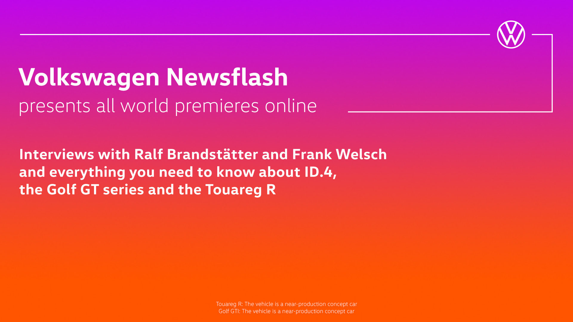 Live Stream Videos Footage Volkswagen Newsroom